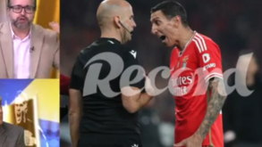 Vítor Pinto e o momento em que Di María encostou a cabeça ao árbitro assistente: «Nenhuma das 47 câmaras apanhou?»