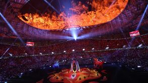As impressionantes imagens da cerimónia de abertura da Taça da Ásia