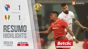 O resumo do Gil Vicente-E. Amadora: golos, casos e outros lances