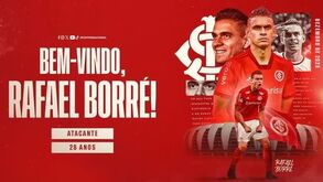 Oficial: Rafael Santos Borré no Internacional