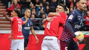 Benfica goleia Sp. Braga e segue para as 'meias' da Taça da Liga 