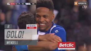 Grande cruzamento de Francisco Conceição e Wendell a não desperdiçar: assim foi o golo do FC Porto