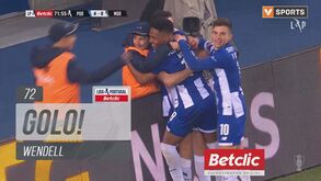 Wendell com noite para recordar no Dragão: assim foi o 'bis' do brasileiro frente ao Moreirense