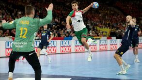 Portugal perde com a Suécia e está afastado das meias-finais do Europeu de andebol