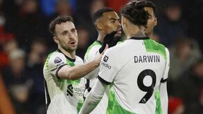 Bournemouth-Liverpool, 0-4: os sócios dos golos