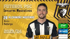 Irmão mais novo de João Moutinho vai jogar no Portimonense