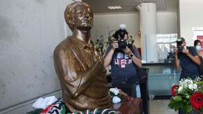 Benfica representado na Hungria na homenagem a Miklós Fehér
