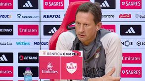 O jogo com o Estrela, o regresso de Bah e os elogios a Marcos Leonardo e Carreras: tudo o que disse Schmidt