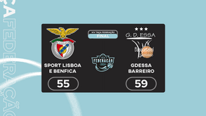 Taça Federação: o resumo da final entre Benfica e GDESSA