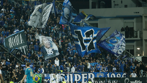 Final do jogo em Faro com cânticos para Pinto da Costa