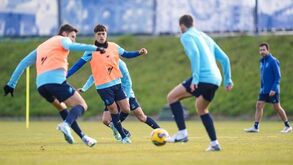 Plantel do FC Porto regressou aos treinos com uma novidade