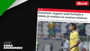 Koindredi: negócio está fechado e médio já realizou os exames médicos