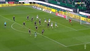 Sporting-Casa Pia: Geny Catamo entrou e marcou este grande golo