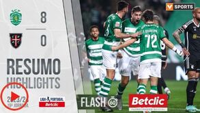 Resumo de uma noite inesquecível: os oito golos do Sporting ao Casa Pia em menos de um minuto