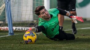 Sporting faz treino de recuperação com St. Juste no ginásio