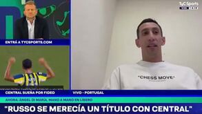 Di María 'pisca o olho' ao Rosario: «Ganhar a Libertadores seria um grande final para a minha carreira»