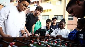 Uma visita especial do Sporting à Academia do Johnson: «Demonstrar aquilo que o clube é fora das quatro linhas»