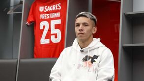 Prestianni entusiasmado por chegar ao Benfica: «Vou dar a vida pelos adeptos»