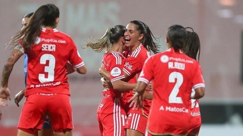 Benfica no 7.º lugar do ranking mundial do futebol feminino da