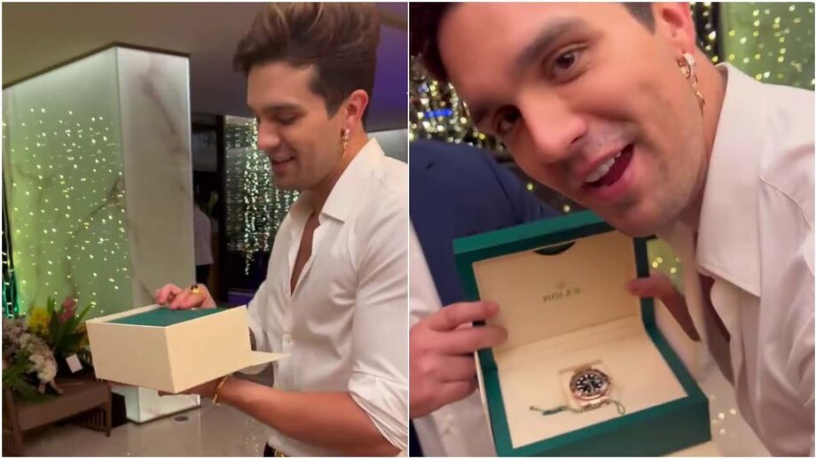 Cantor brasileiro atuou na festa de aniversário de Dolores Aveiro
