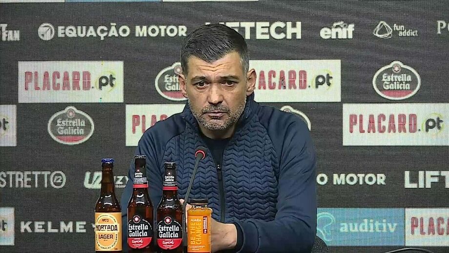 Técnico do FC Porto foi parco em palavras