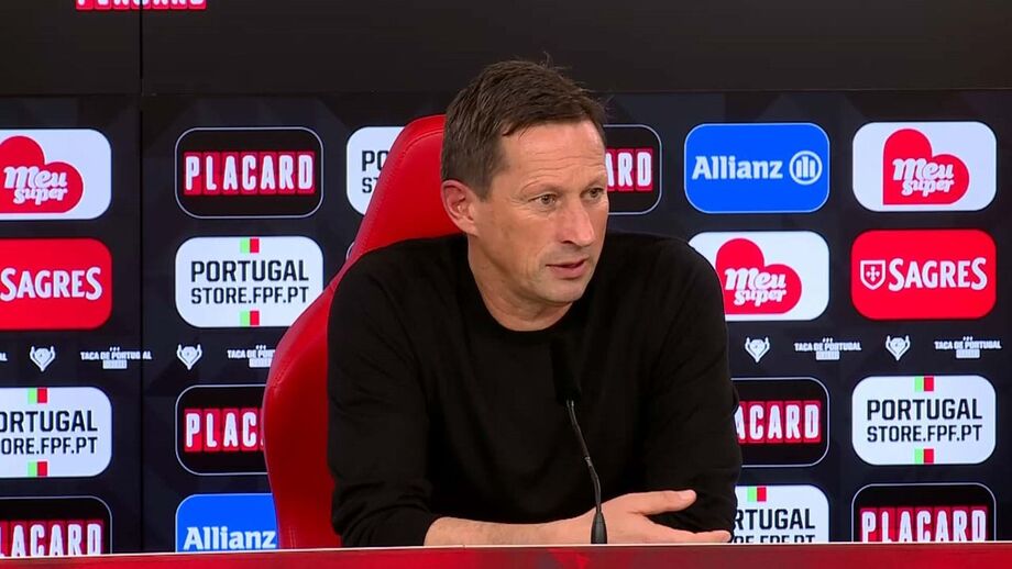 Treinador dos encarnados satisfeito com o rendimento que o avançado tem tido nos últimos jogos de águia ao peito