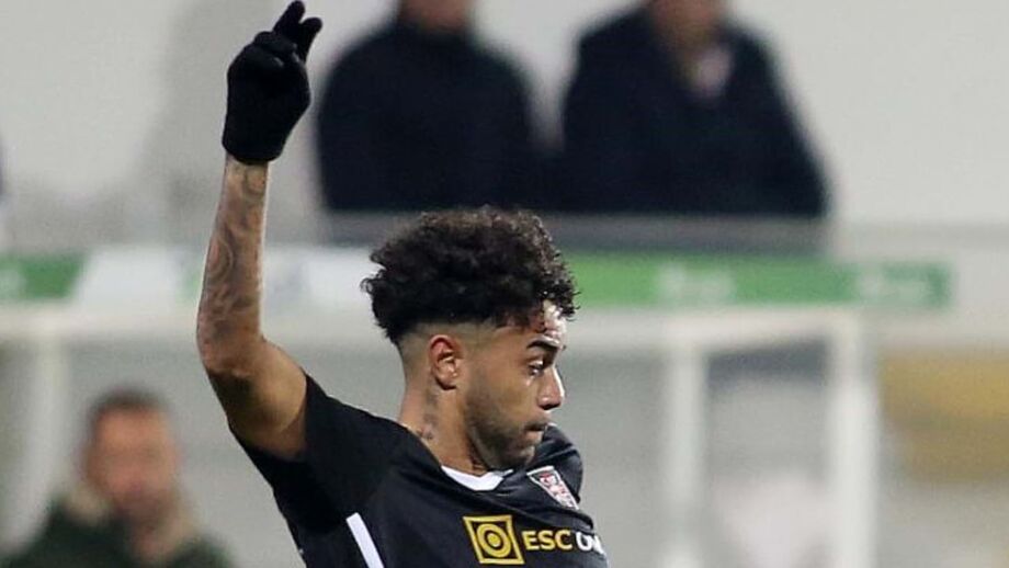 Rafael Brito estreou-se pelo Casa Pia diante do Moreirense 