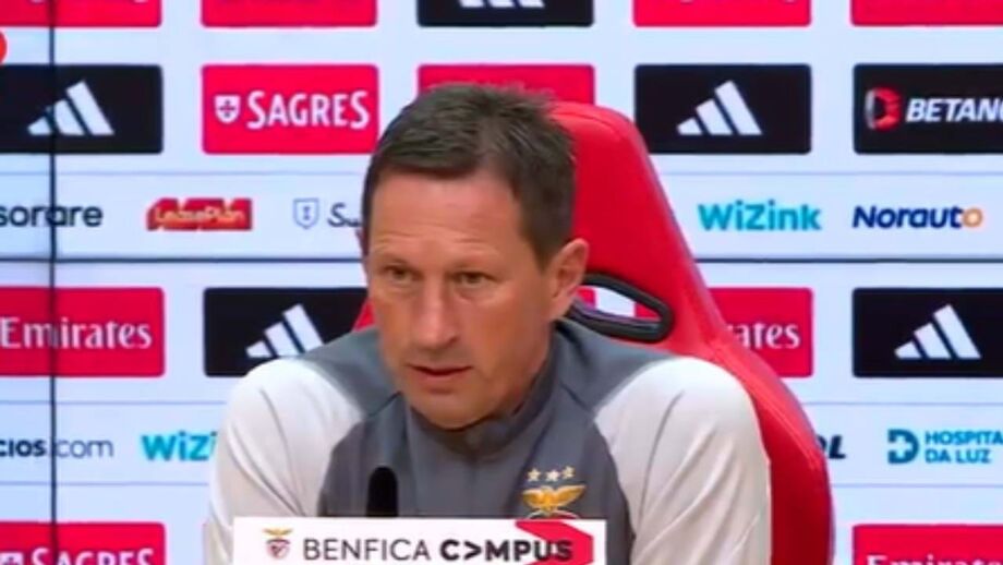 Treinador do Benfica está satisfeito com a integração do reforço