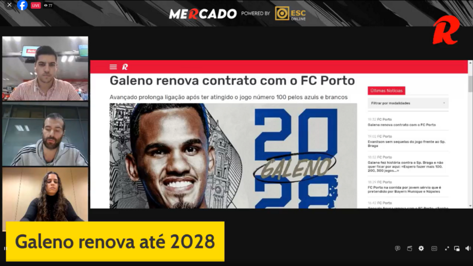 Veja a emissão em direto