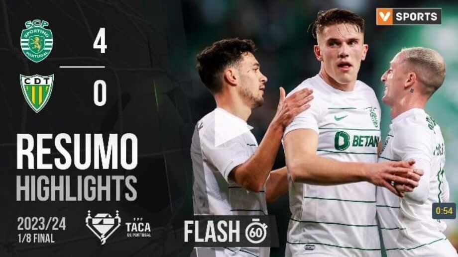 A crónica do Sporting-Tondela, 4-0: os manjares andam sempre aos pares 