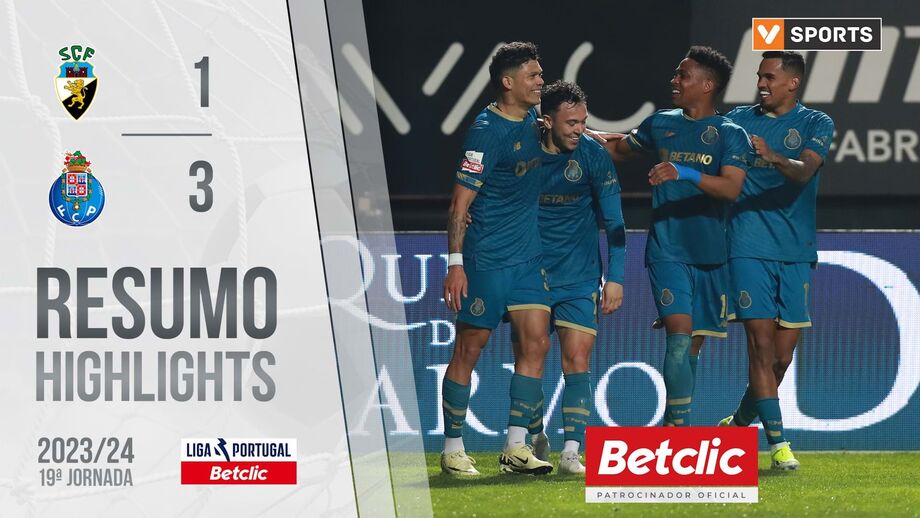 A crónica do Farense-FC Porto, 1-3: lei do mais forte em jogo frenético