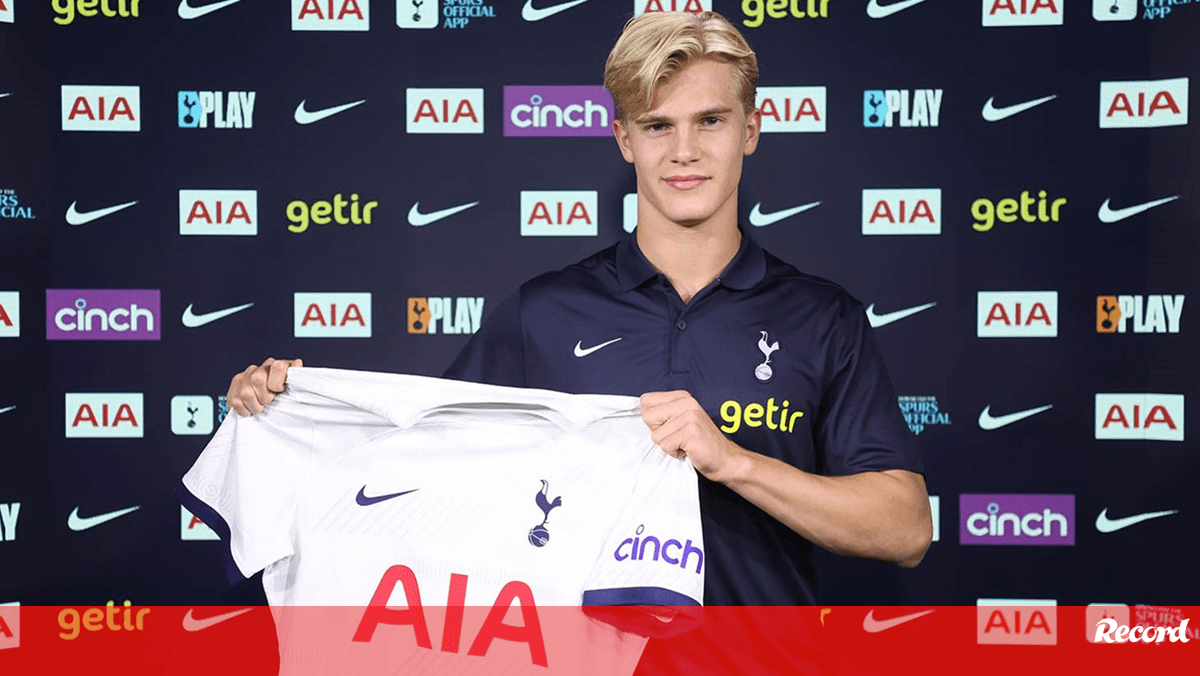 Lucas Bergvall é do Tottenham