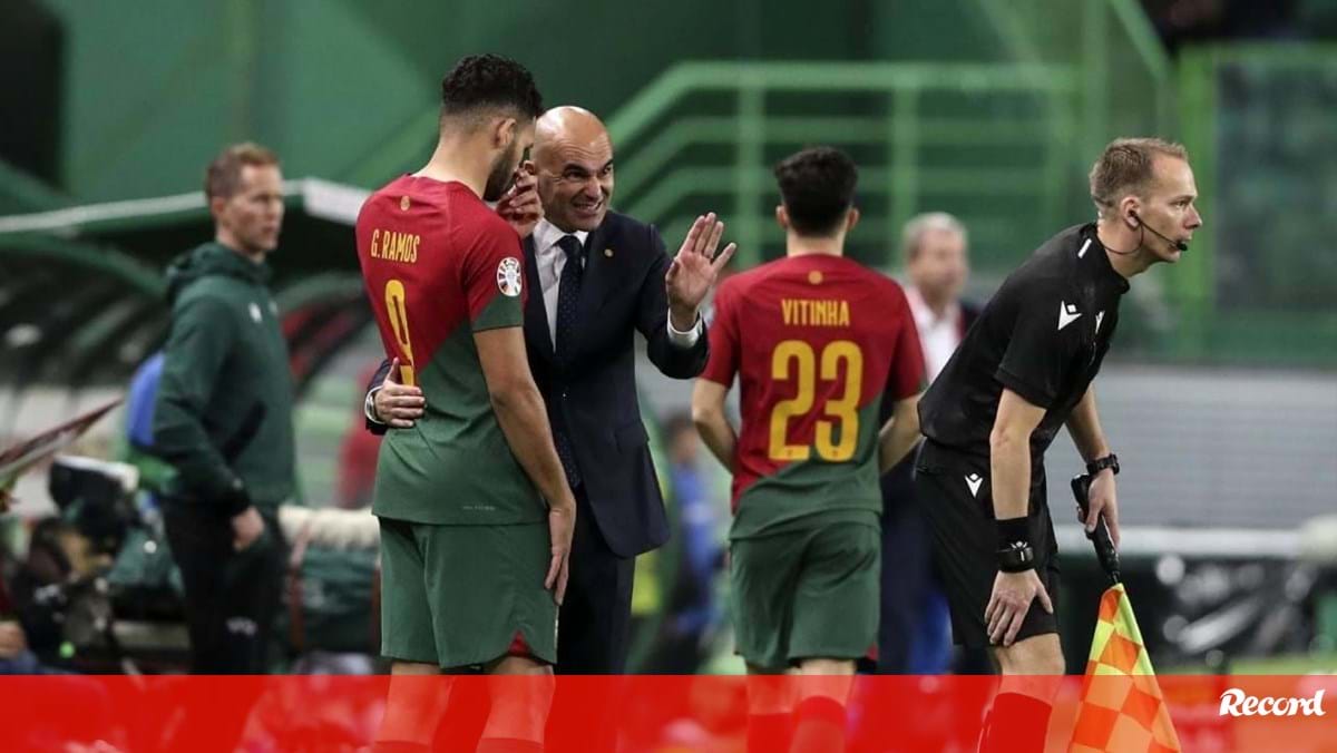 Roberto Martínez: «Gonçalo Ramos está a utilizar o momento difícil para melhorar como pessoa e jogador»