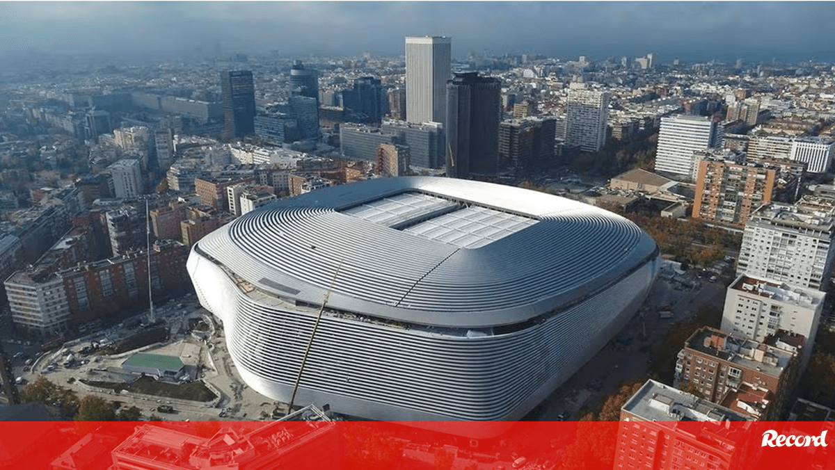 Real Madrid divulga novas imagens do Santiago Bernabéu: a impressionante vista áerea