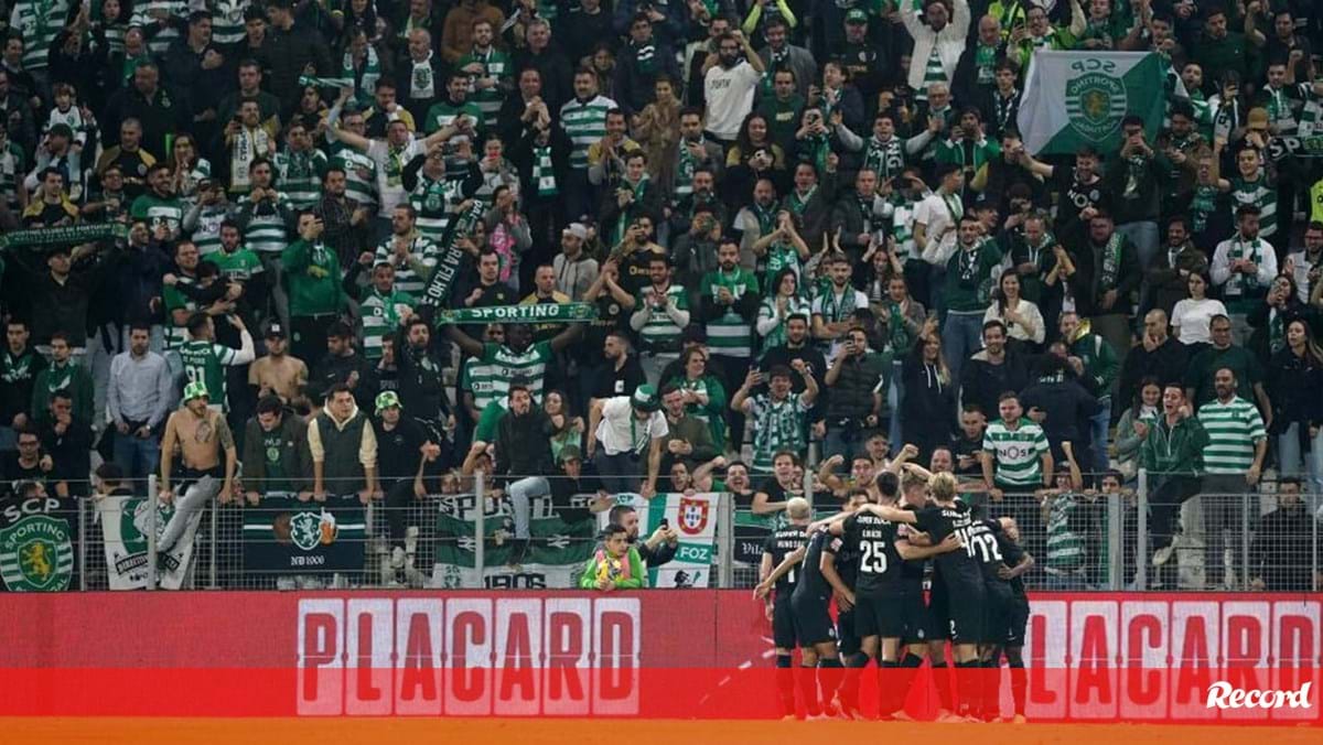 Sporting teve um espectador especial em Moreira de Cónegos