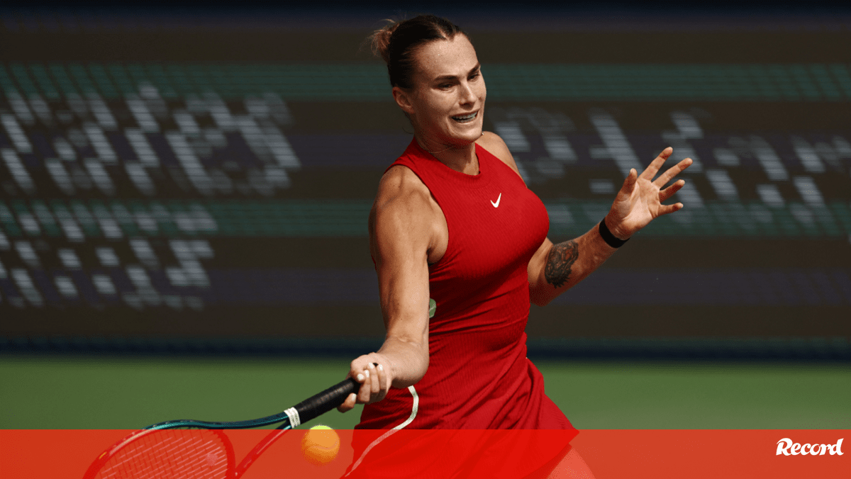 Aryna Sabalenka eliminada na estreia no torneio do Dubai