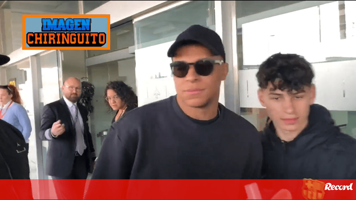 Mbappé apanhado em Barcelona dias depois de acertar transferência para o Real Madrid