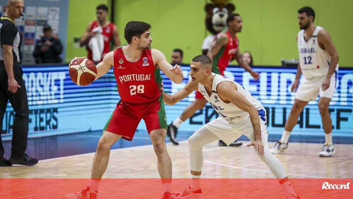 Portugal-Israel, 70-72: Seleção com pouca sorte na receção a Israel