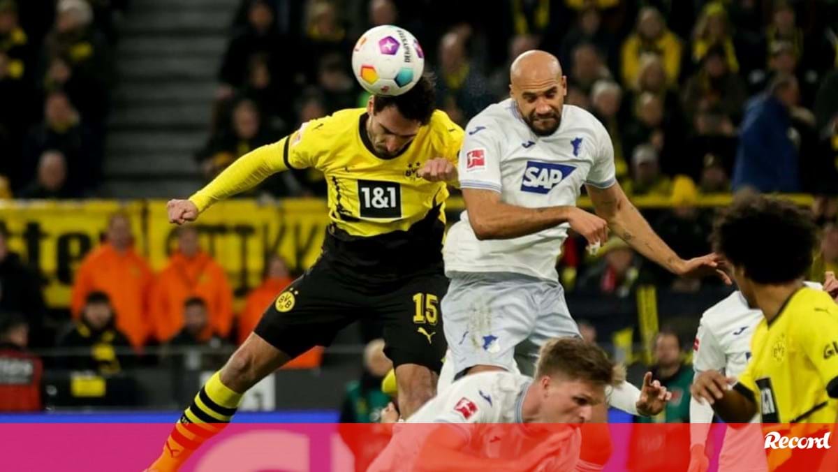 Borussia Dortmund surpreendido em casa pelo Hoffenheim