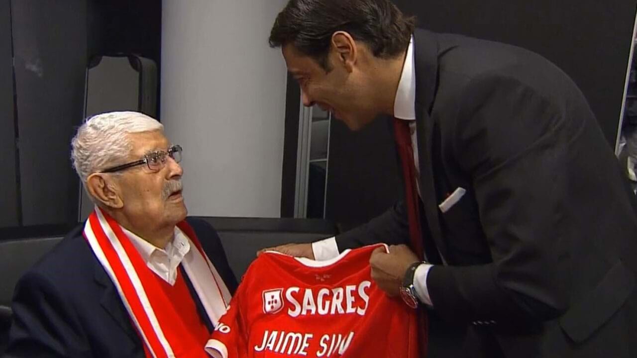 Jaime Silva com Rui Costa