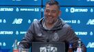 Sérgio Conceição bem-humorado no final de conferência de imprensa: «Não estão com muita vontade hoje...»
