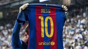 Guardanapo especial de Lionel Messi vai a leilão