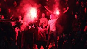Benfica multado em mais de 7 mil euros por causa de comportamento dos adeptos na Reboleira