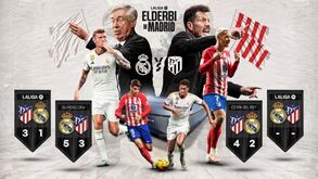 Real Madrid vs Atlético Madrid: La Liga aponta 5 duelos que podem decidir o dérbi