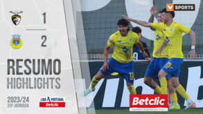 O resumo do Portimonense-Arouca, 1-2: golos, casos e outros lances