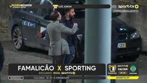 Varandas e Amorim exaltados em tarde de confusão: as imagens no Municipal de Famalicão