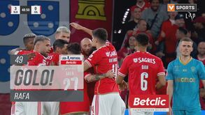 Combinação entre Morato, Aursnes e Rafa termina em novo golo do Benfica: assim foi o 3-0