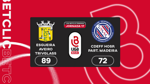 Liga Betclic feminina: o resumo do Esgueira-CD Escola Francisco Franco