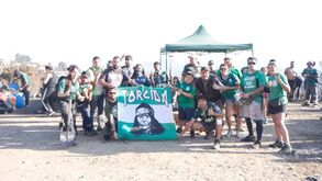 Torcida Verde solidária com incêndios no Chile
