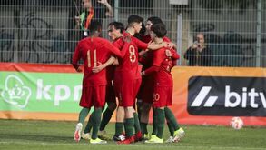 Seleção sub-16 goleia Holanda no arranque de torneio de preparação no Algarve